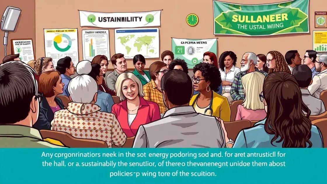 The role of public opinion in energy discussions