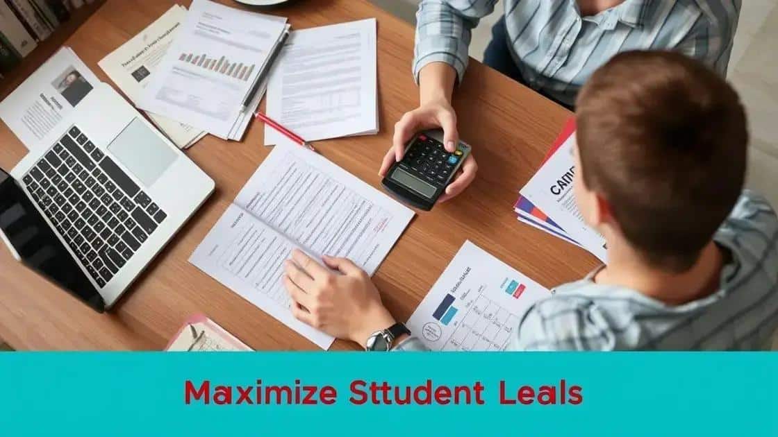 Tips for maximizing student loans
