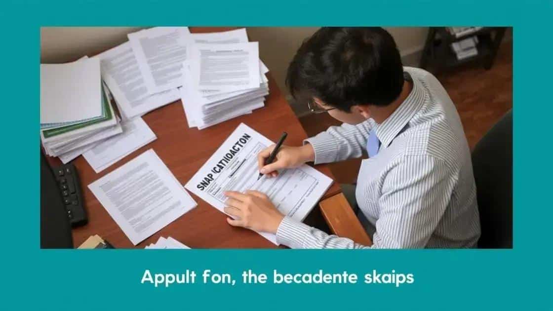 How to apply for snap benefits effectively