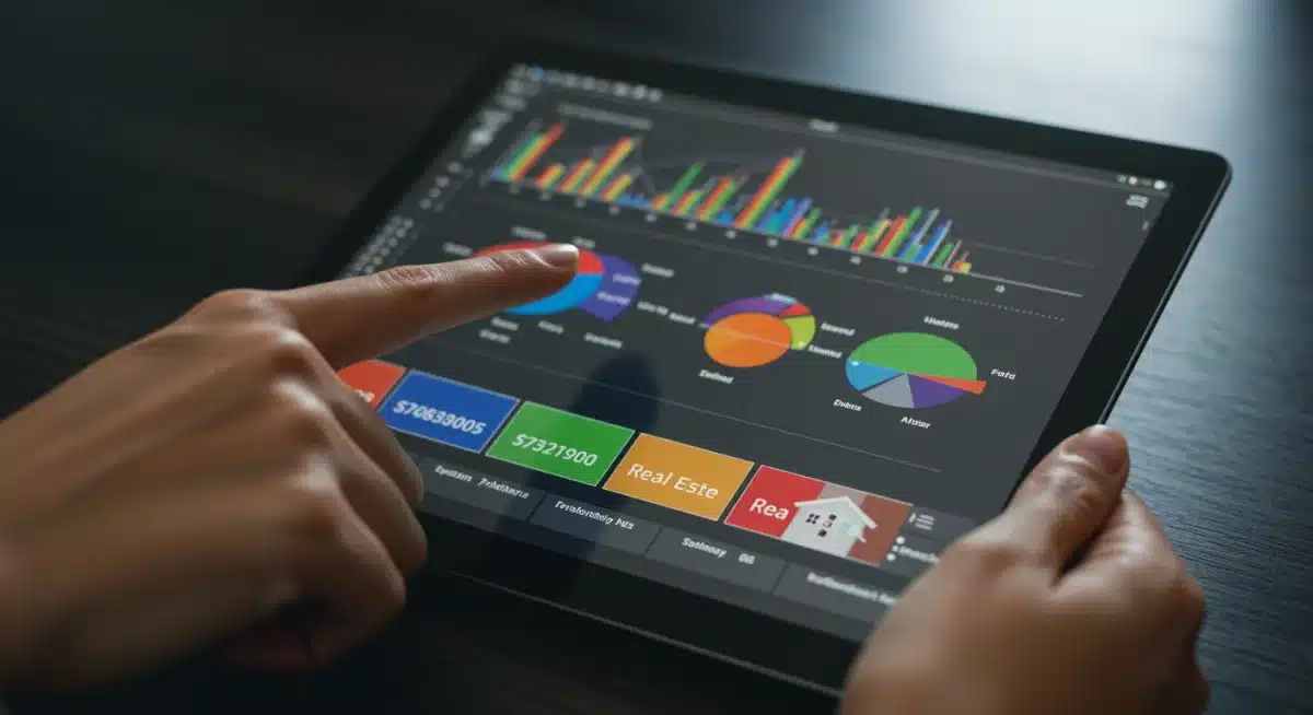 Diversified investment portfolio on a tablet, showing thoughtful asset allocation for inflation protection.