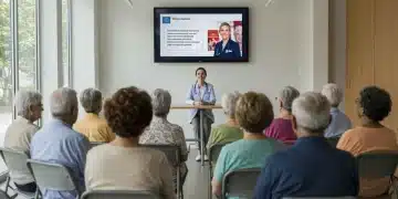 Seniors learning about 2026 Medicare Part A and Part B changes in a community setting.