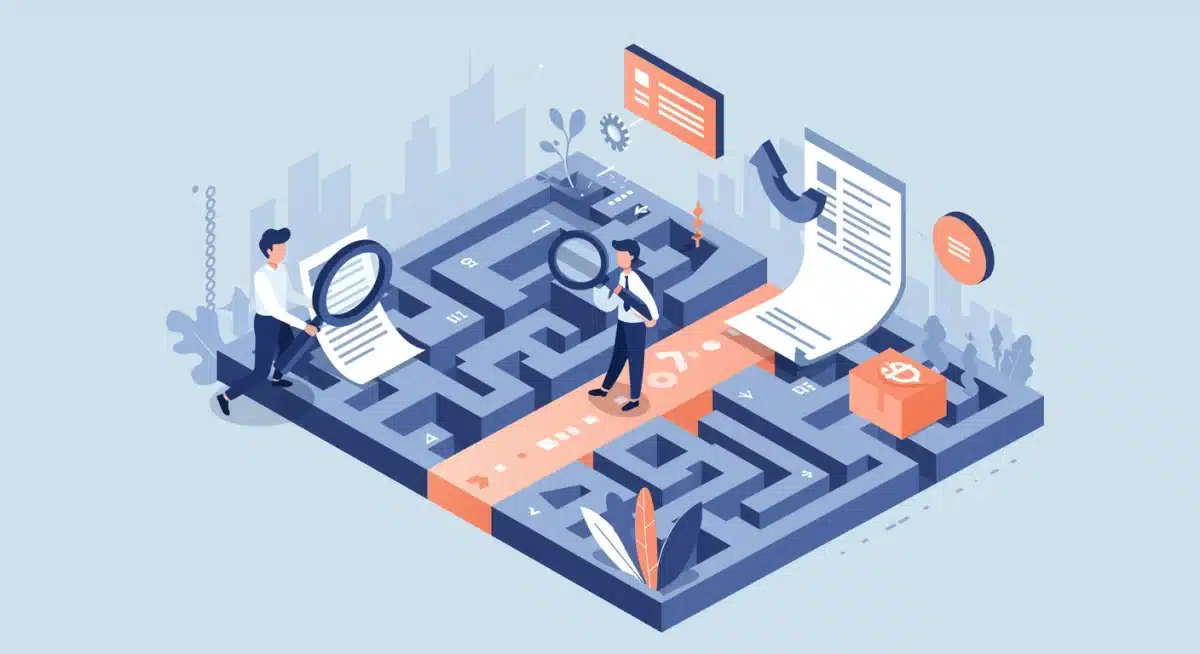 Small business owner navigating complex tax regulations with strategic planning