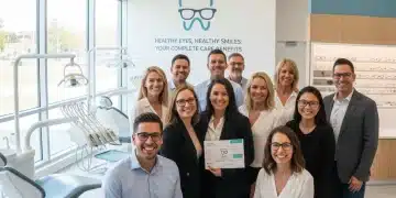 Smiling individuals showcasing healthy teeth and clear vision, representing comprehensive 2026 vision and dental benefits.
