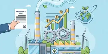 Factory with reduced emissions, symbolizing new EPA standards impact on industry.