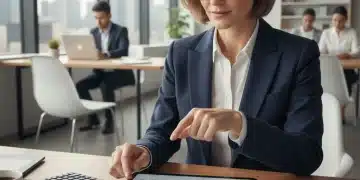 Tax advisor explaining 2026 tax code changes on a tablet
