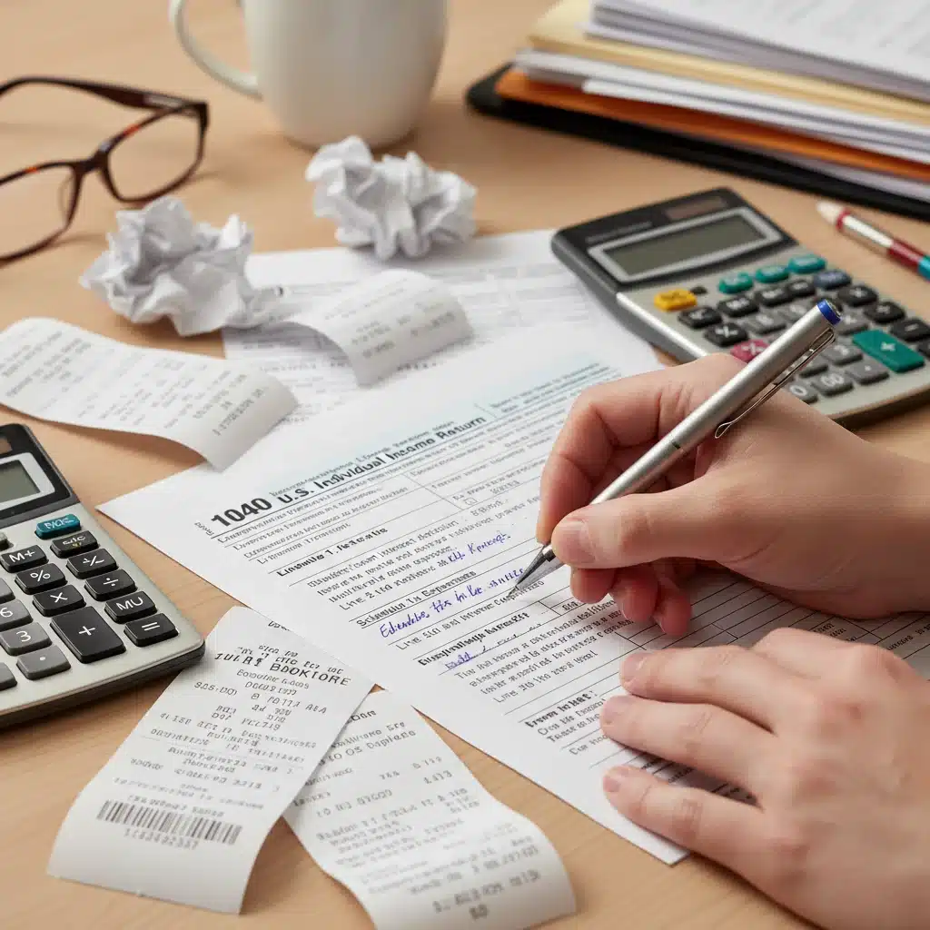 Filling out tax forms for education expenses 2026