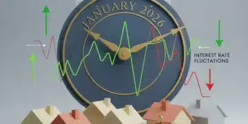 Federal Reserve January 2026 interest rate decision impact on mortgages and loans graphic